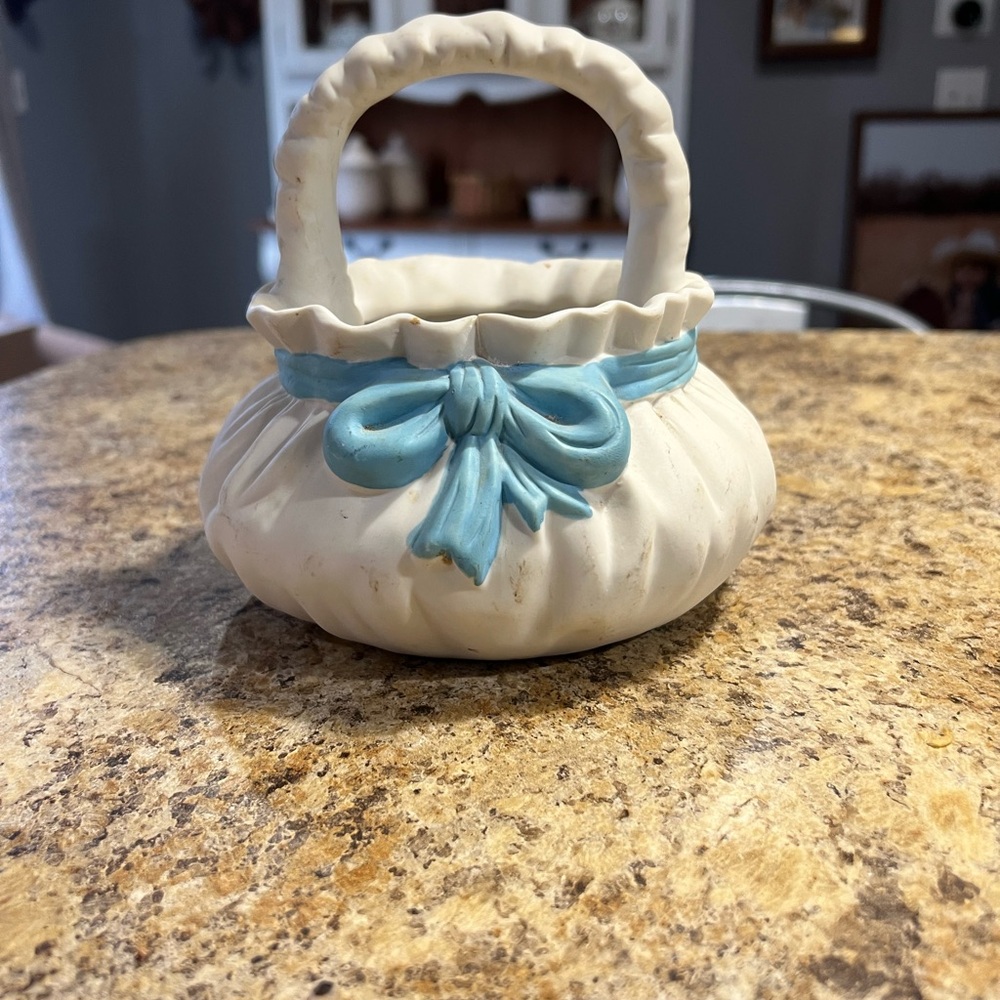 Cottage core planter basket